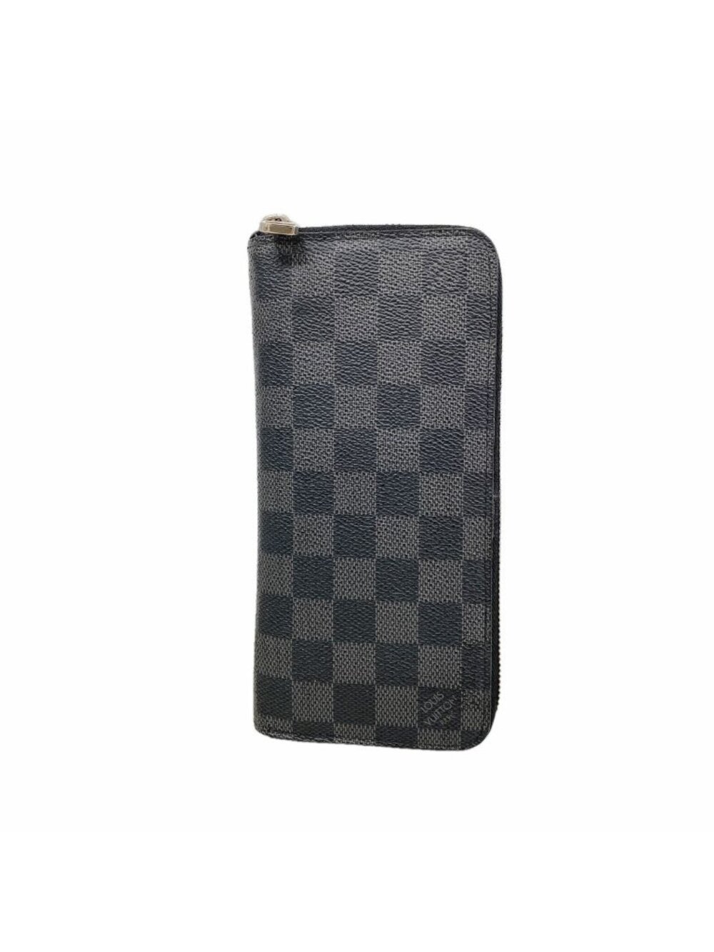 Louis Vuitton Wallet Damier Graphite Zippy Vertical Black Gray